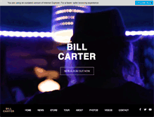 Tablet Screenshot of billcarterandtheblame.com